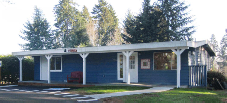 Preschool building, highlighting a human-centered service design project by Affinity Design to improve educational environments.